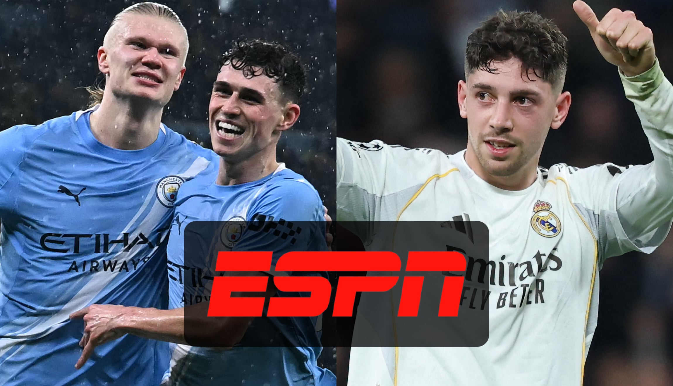 Señal de ESPN por Internet para ver el juego de Real Madrid vs. Manchester City vuelta por octavos de final de la UEFA Champions League. (Fotos: AFP / Composición Gestión Mix)