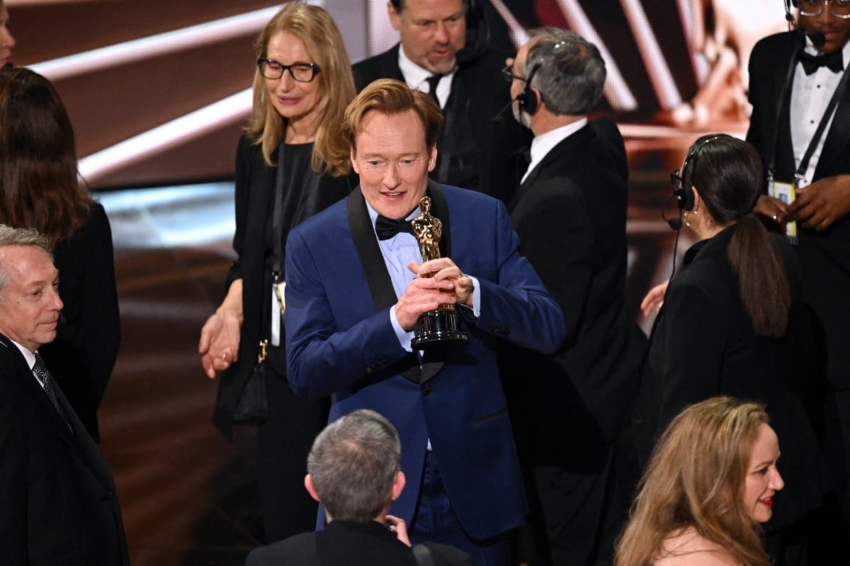 Este año la ceremonia volverá a estar conducida por el comediante y presentador Conan O’Brien. (Foto: AFP)