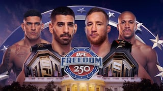 ¿Quién ganó la pelea Ilia Topuria vs. Justin Gaethje por la estelar del UFC Freedom 250?