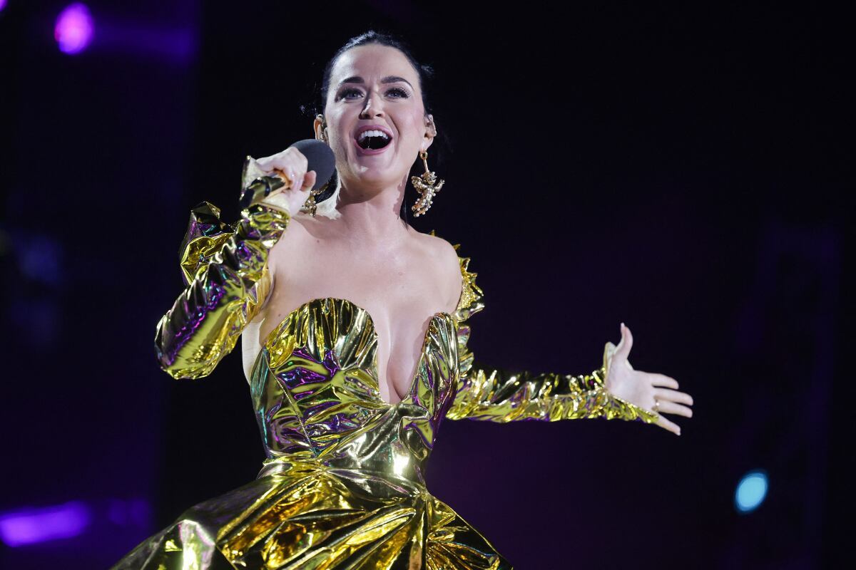 Katy Perry regresa al escenario de los VMAs por primera vez desde el 2017 (Foto: AFP)