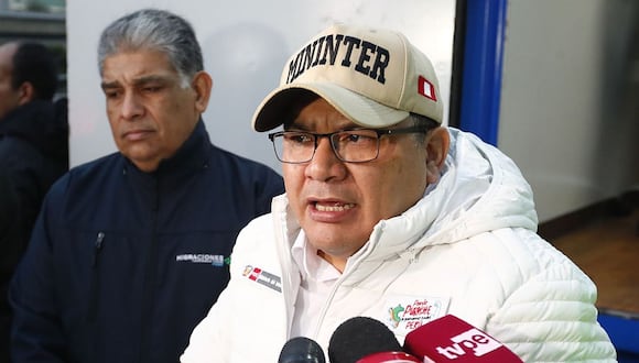 Juan José Santiváñez dijo que se inhibirá cuando el pedido de extradición sea visto en el Consejo de Ministros. (Foto: Andina)