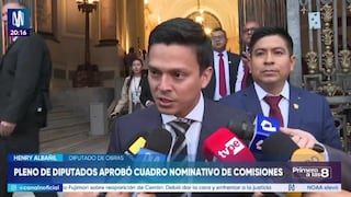 Comisión de Ética: nuevos cambios, ahora Henry Albañil presidirá grupo de trabajo