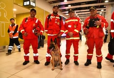 Equipo USAR de los bomberos regresó al Perú tras culminar misión de rescate en Venezuela