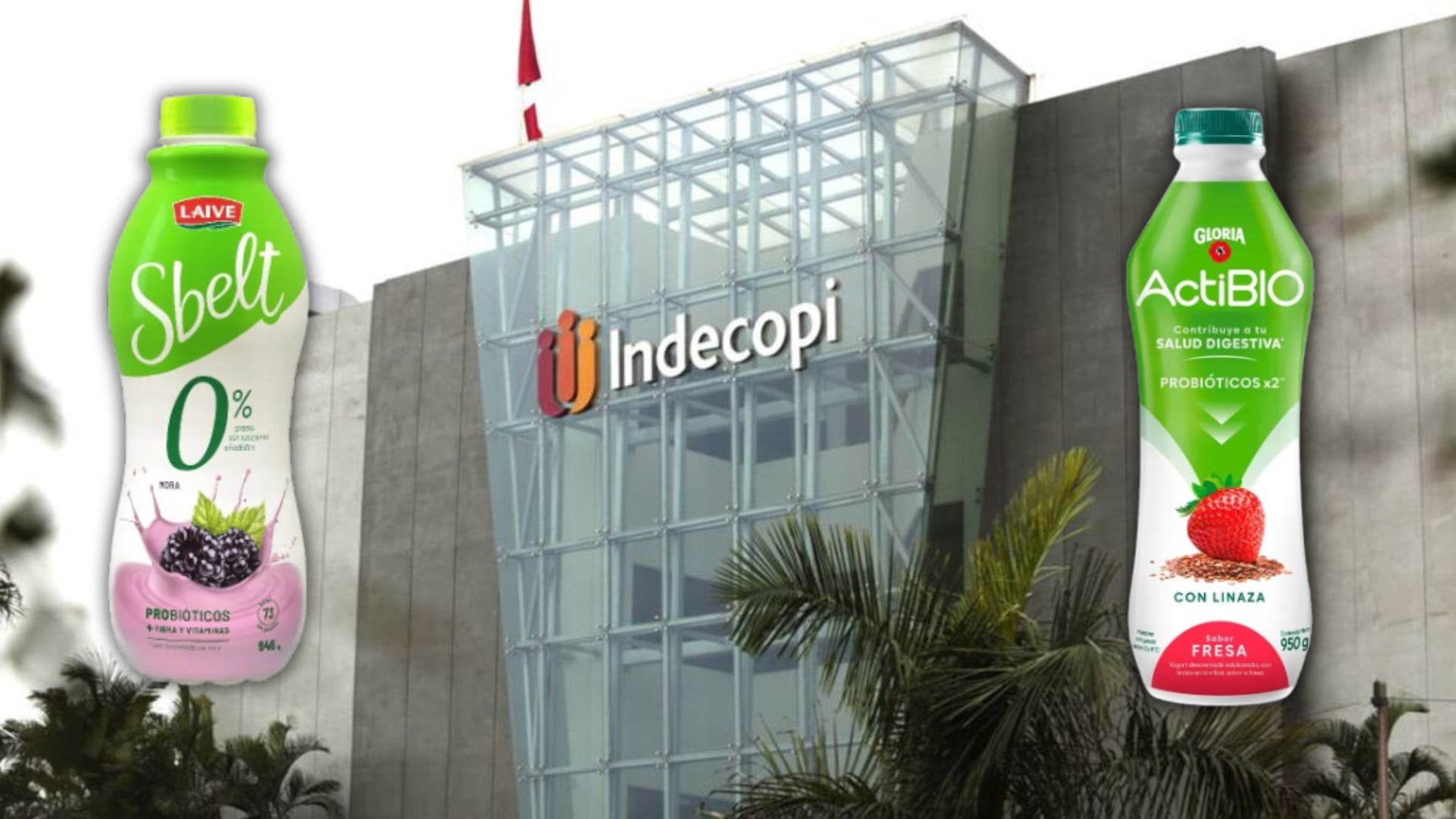 Indecopi descarta confusión entre yogures de Laive y Gloria y revoca multa | Foto: Composición