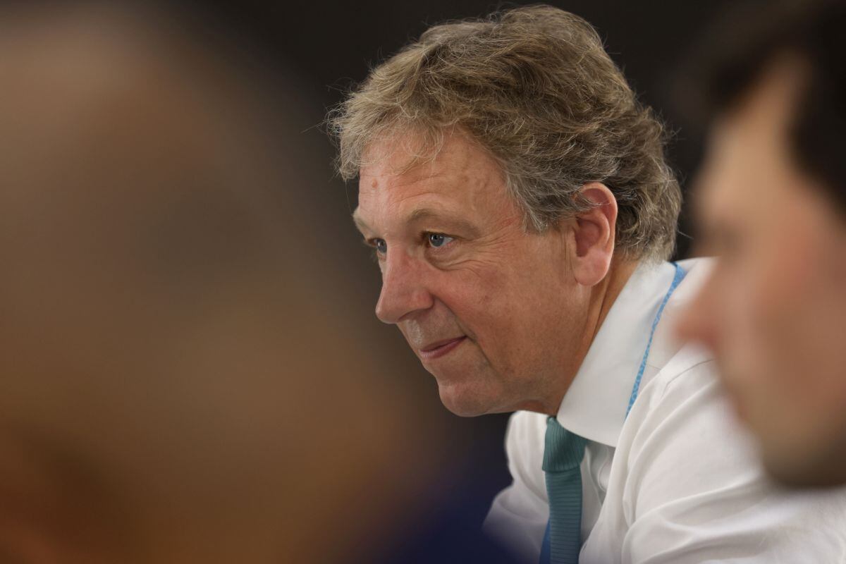 CEO de Rio Tinto, Jakob Stausholm. Foto: Bess Adler/Bloomberg