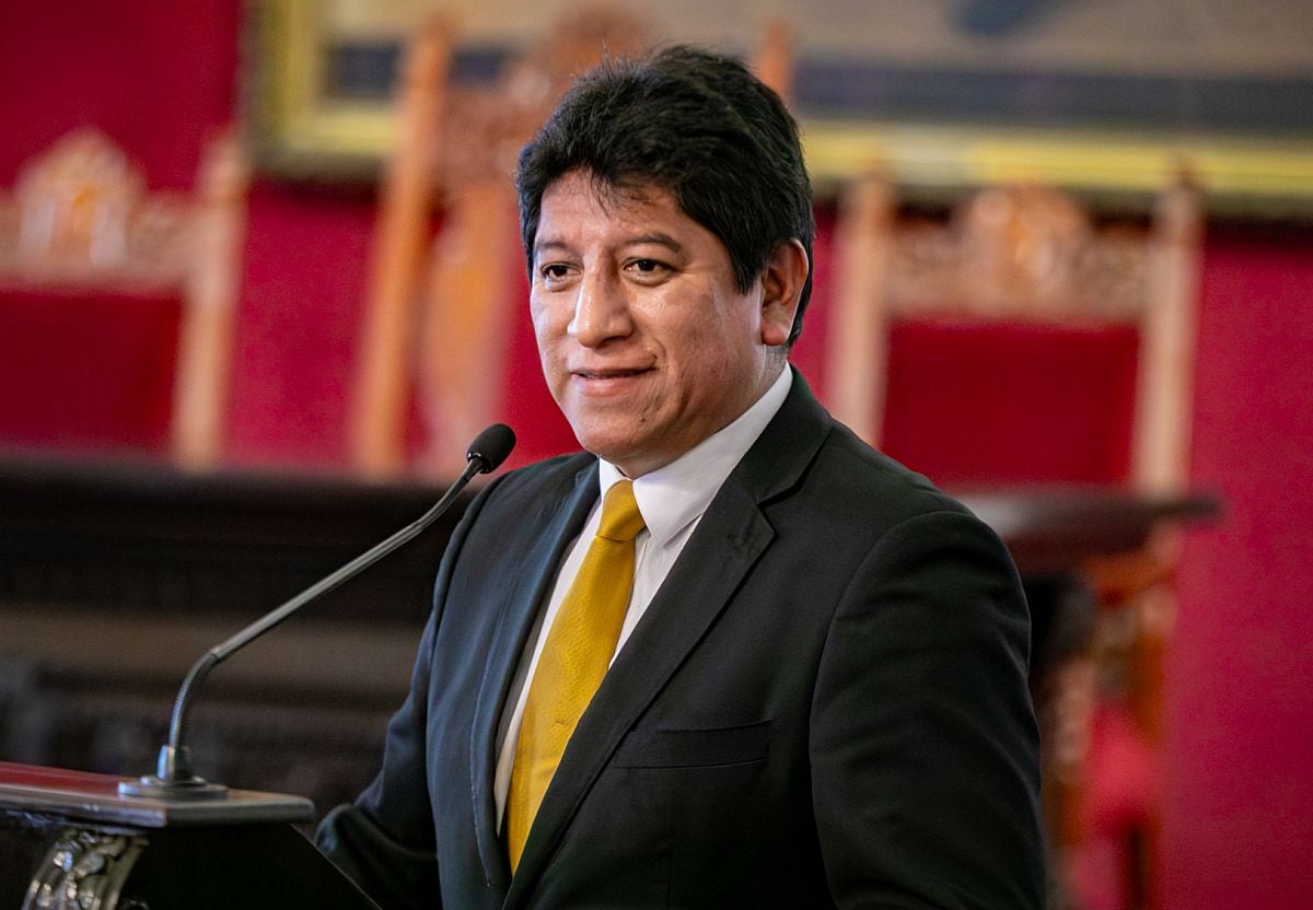 Josué Gutiérrez afirmó que el despliegue de las autoridades electorales y el adecuado funcionamiento de sistemas informáticos permitieron transmitir tranquilidad a la ciudadanía. (Foto: Municipalidad de Lima)