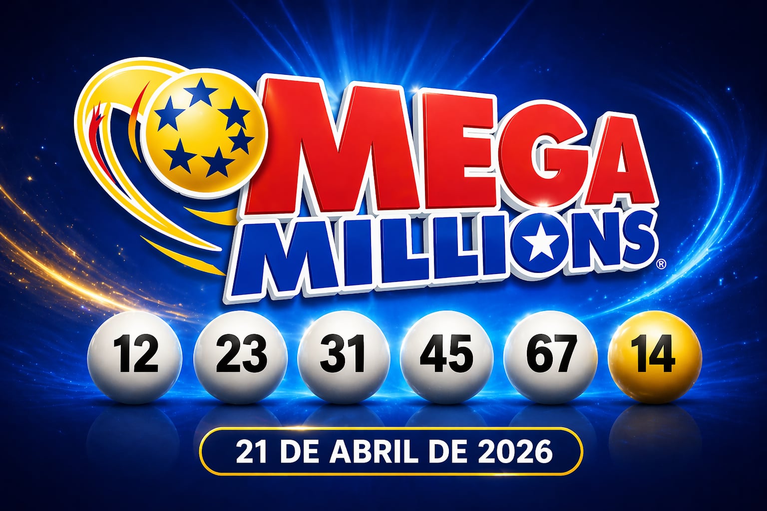 Mega Millions juega un nuevo sorteo hoy martes 21 de abril de 2026 (Imagen hecha por Gestión con apoyo de la IA Gemini)