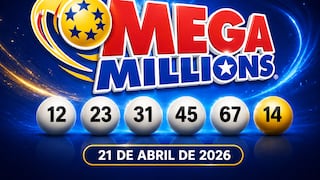 Números ganadores del Mega Millions HOY, martes 21/04/2026: conoce los resultados del jackpot de $140 en EE. UU.
