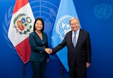 Keiko Fujimori se reunió con el secretario general de las Naciones Unidas
