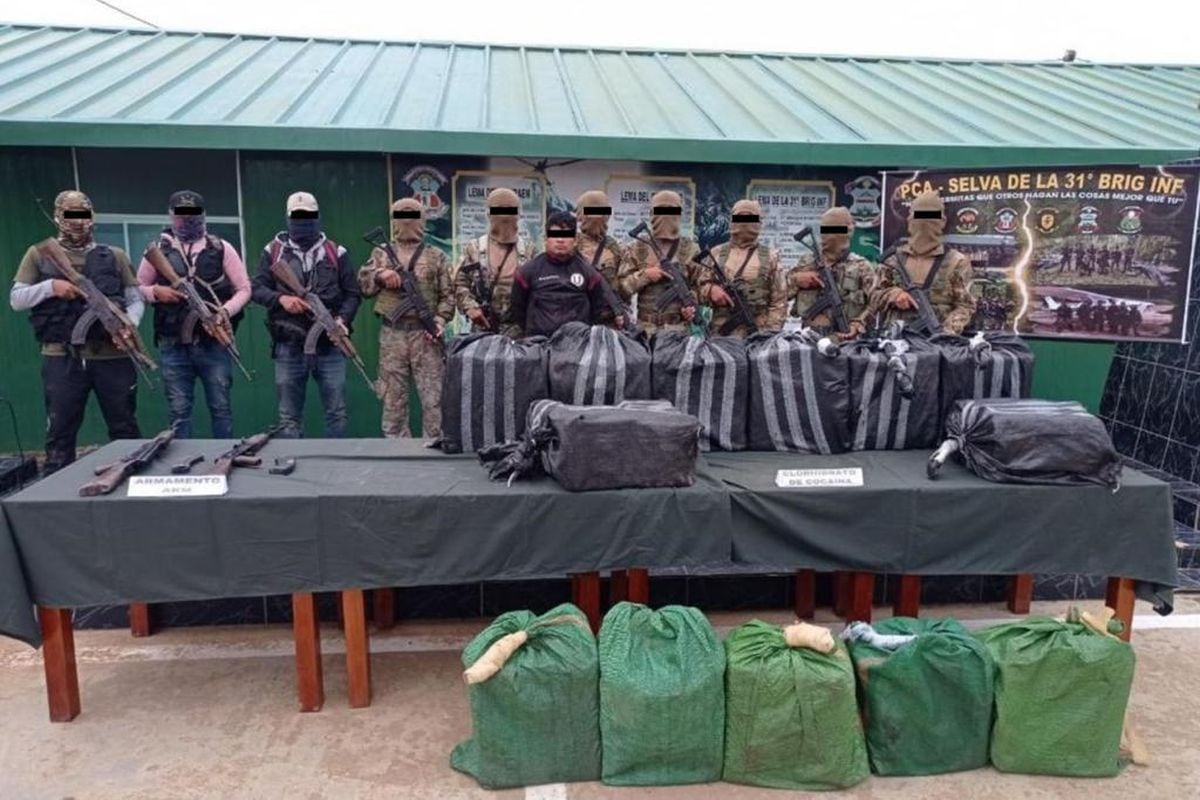 Incautación de droga en el Vraem. (Foto: Referencial / Comando Conjunto de las Fuerzas Armadas)