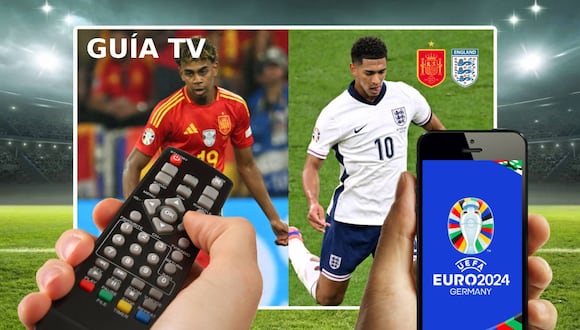 Lista de canales de televisión para ver partido España vs. Inglaterra por la final de la Eurocopa 2024 desde el Estadio Olímpico de Berlín. (Foto: AFP)