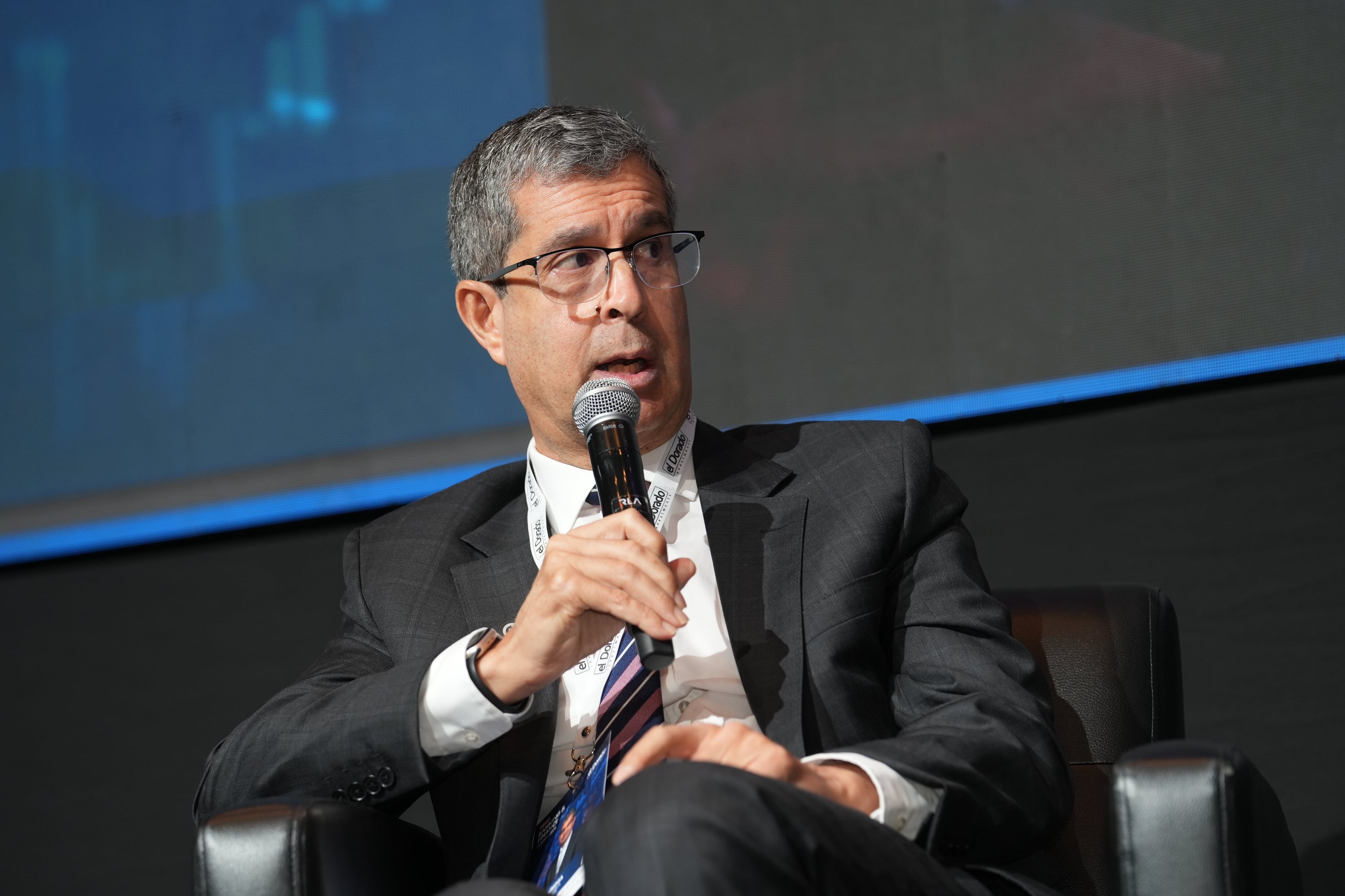 Sergio Espinosa, jefe de la SBS.