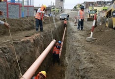 En 10 de las grandes obras saneamiento del MVCS avance no llega ni al 15%