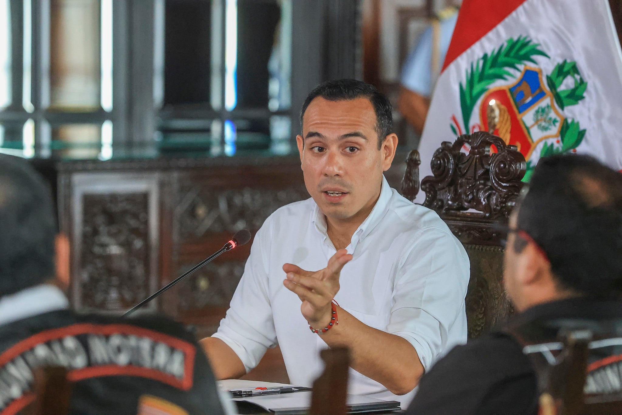 La moción sostiene que Jerí no cumple con el estándar de idoneidad política e institucional exigido en el actual contexto de transición. (Foto: Presidencia Perú)