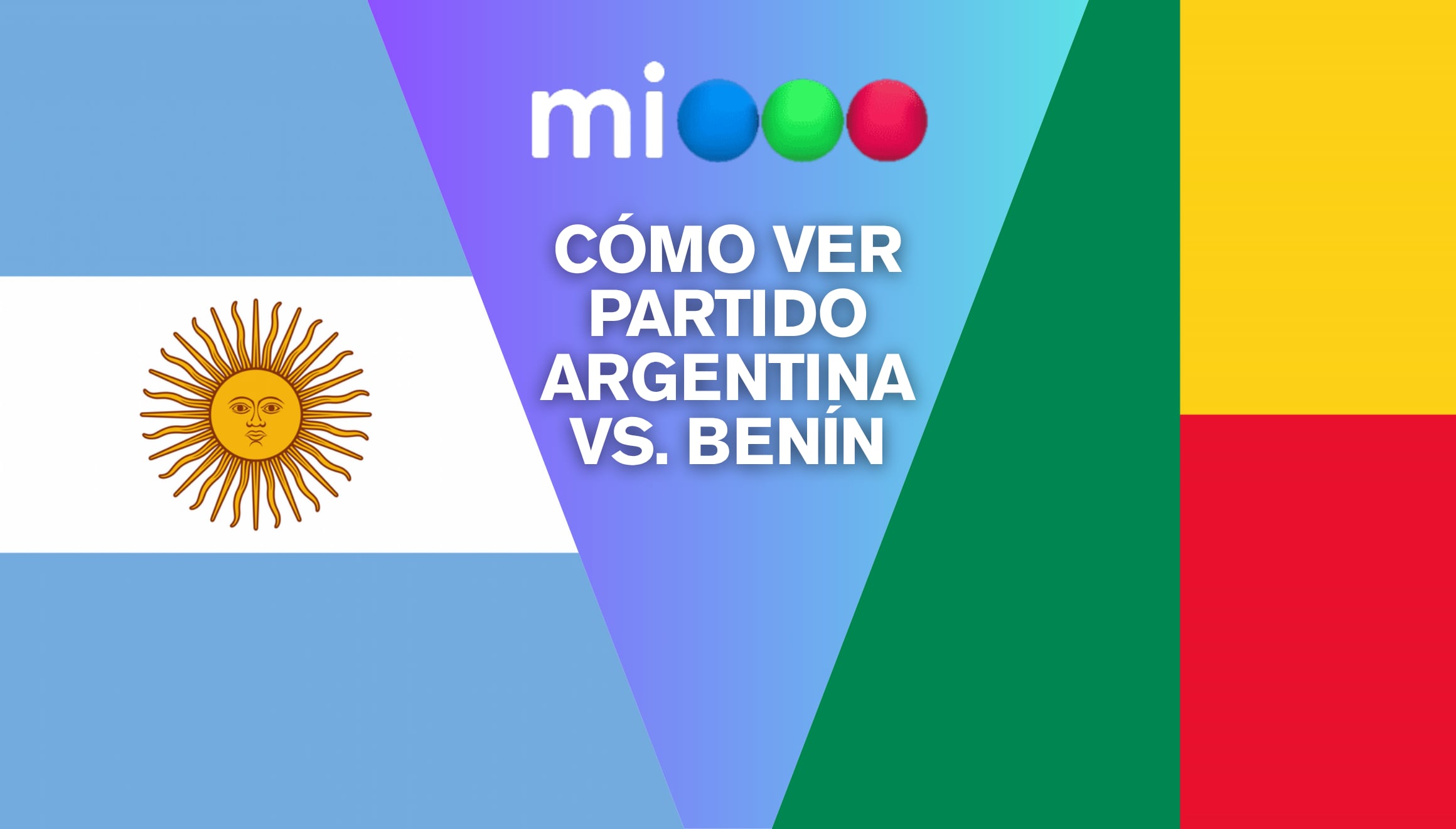 Mi Telefe EN VIVO por Internet - cómo ver partido Argentina vs. Benín en señal abierta y Canal 11 Online