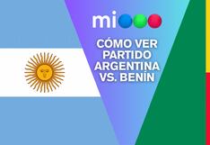 Telefe ha transmitido el amistoso Argentina 3-0 Benín por la despedida de Lionel Messi