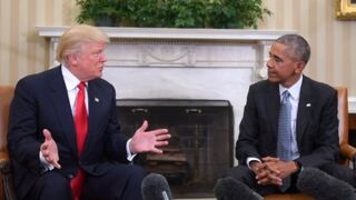 Donald Trump dice que estará abierto a recibir "consejos" de Obama