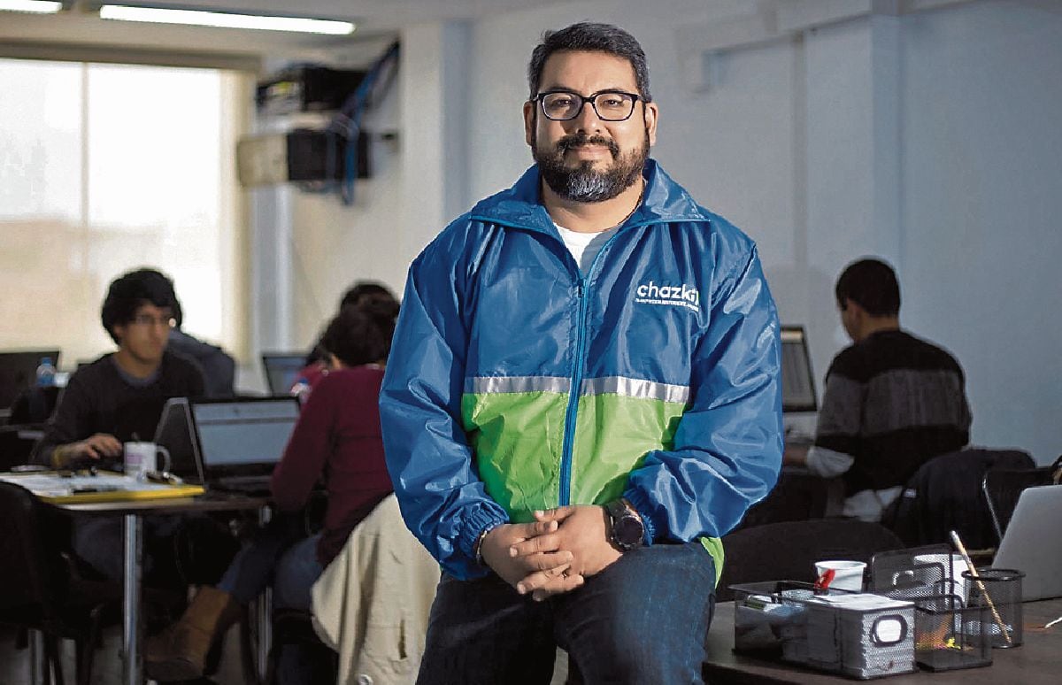 Gonzalo Begazo, CEO de Chazki.