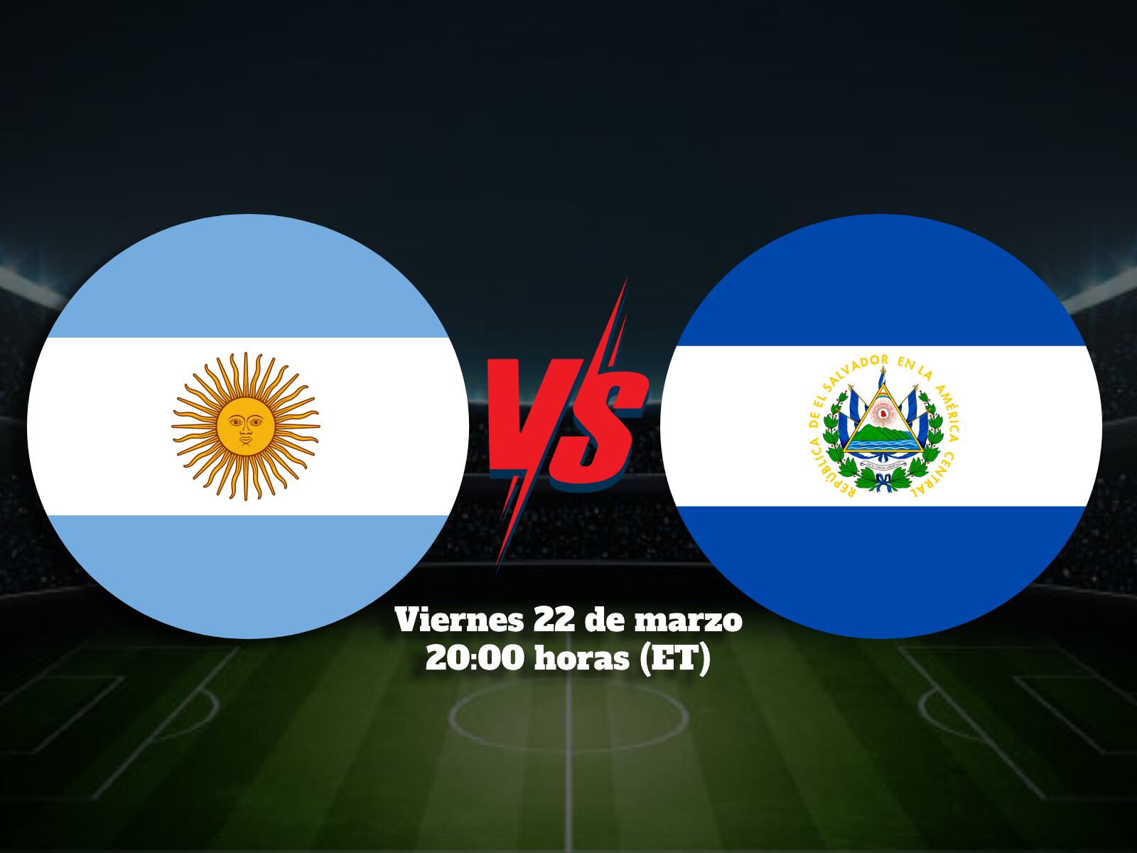 Conoce los canales de transmisión del amistoso entre El Salvador y Argentina que se llevará a cabo en Estados Unidos. (Foto: Composición Mix)