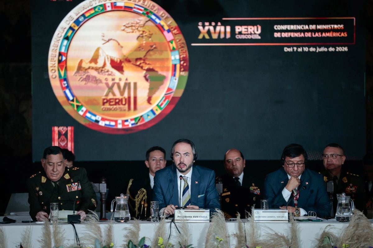 Perú transfirió la Presidencia Pro Tempore de la CMDA a Estados Unidos tras la culminación de la conferencia realizada en Cusco. Foto: Mindef.