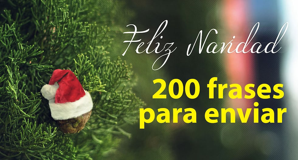 200 frases de ¡Feliz Navidad 2025! para tarjetas navideñas envía