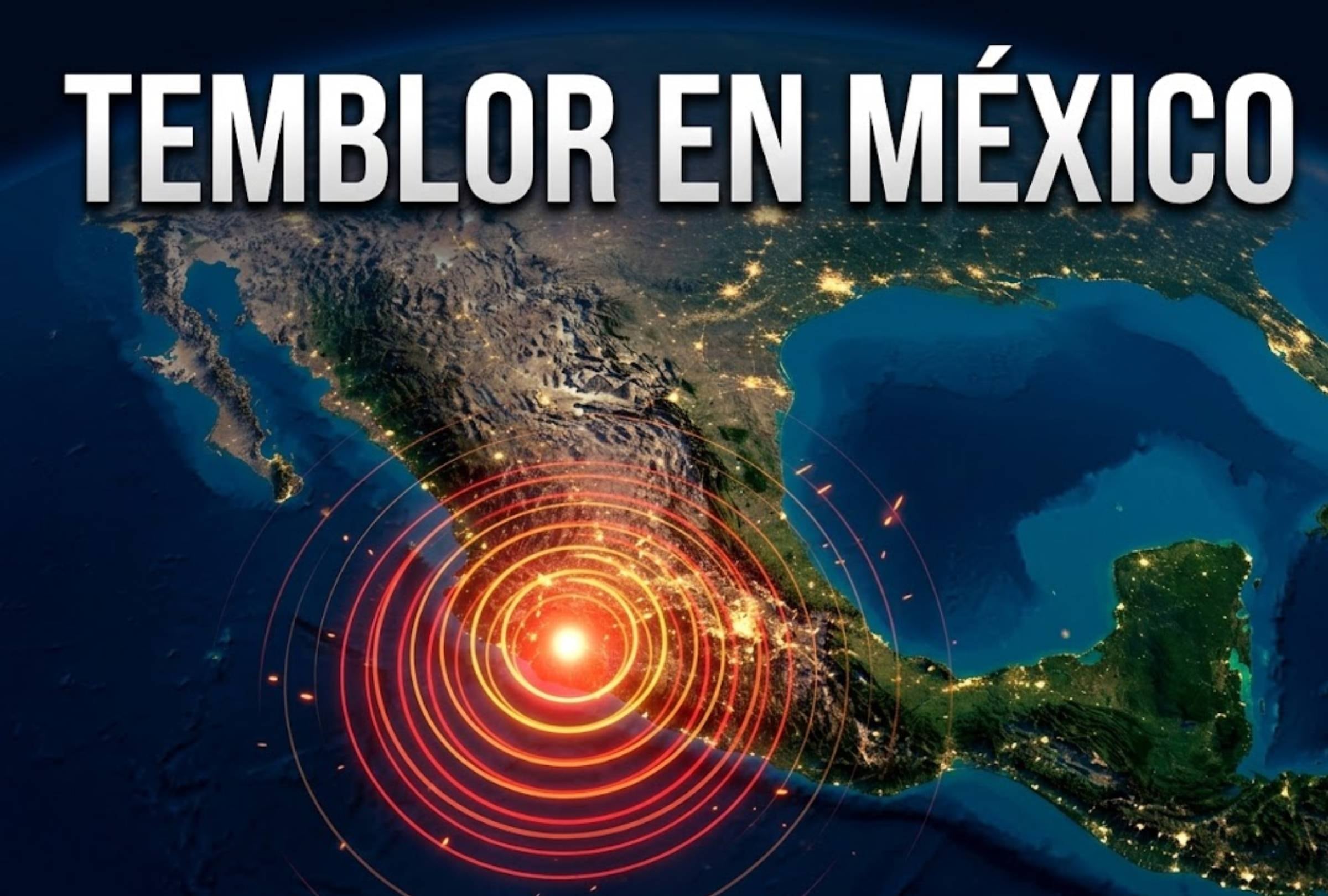 Sigue el reporte oficial del Servicio Sismológico Nacional (SSN) sobre los últimos temblores registrados en México hoy. Imagen creada por la IA de Gemini para Gestión Mix)