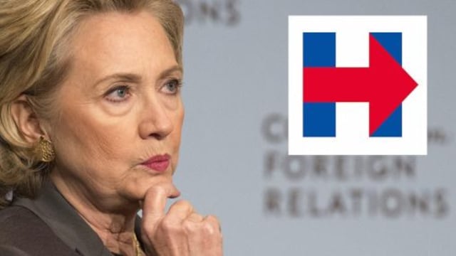 Hillary Clinton desata burlas en las redes sociales por su logo de campaña