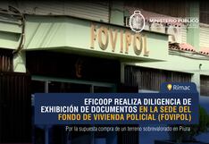 Fiscalía intervino oficinas de Fovipol por supuesta compra de un terreno sobrevalorado