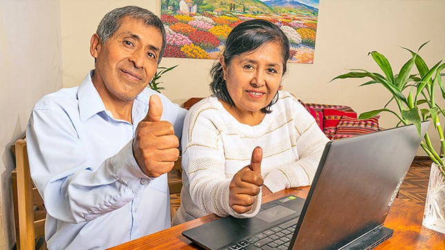 Pagos en la ONP se puede realizar directo al domicilio. Foto: gob.pe