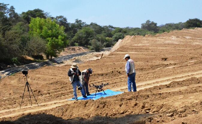 Lambayeque: Realizaron obras de prevención en huacas del santuario de Pómac
