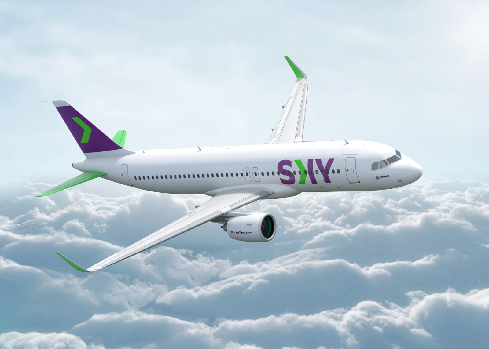 SKY Airline tiene una considerable presencia en el Perú. Foto: SKY