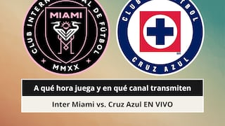 ▷ ¿A qué hora se juega y en qué canales TV transmiten Inter Miami vs. Cruz Azul EN VIVO hoy por la final de la Campeones Cup 2026?