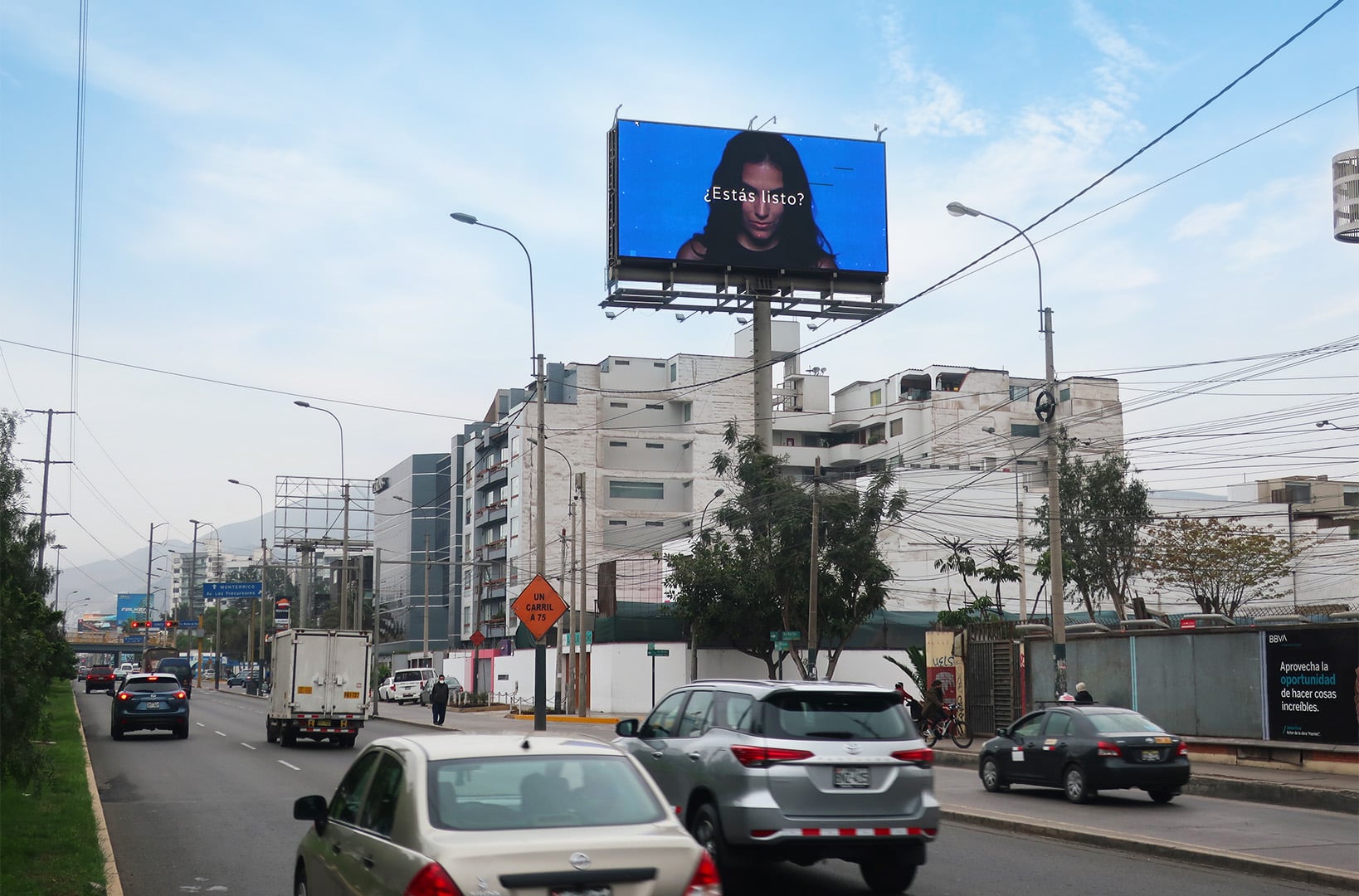 La publicidad en la vía pública tiene gran presencia en el sector de las telecomunicaciones. (Fuente: difusión)