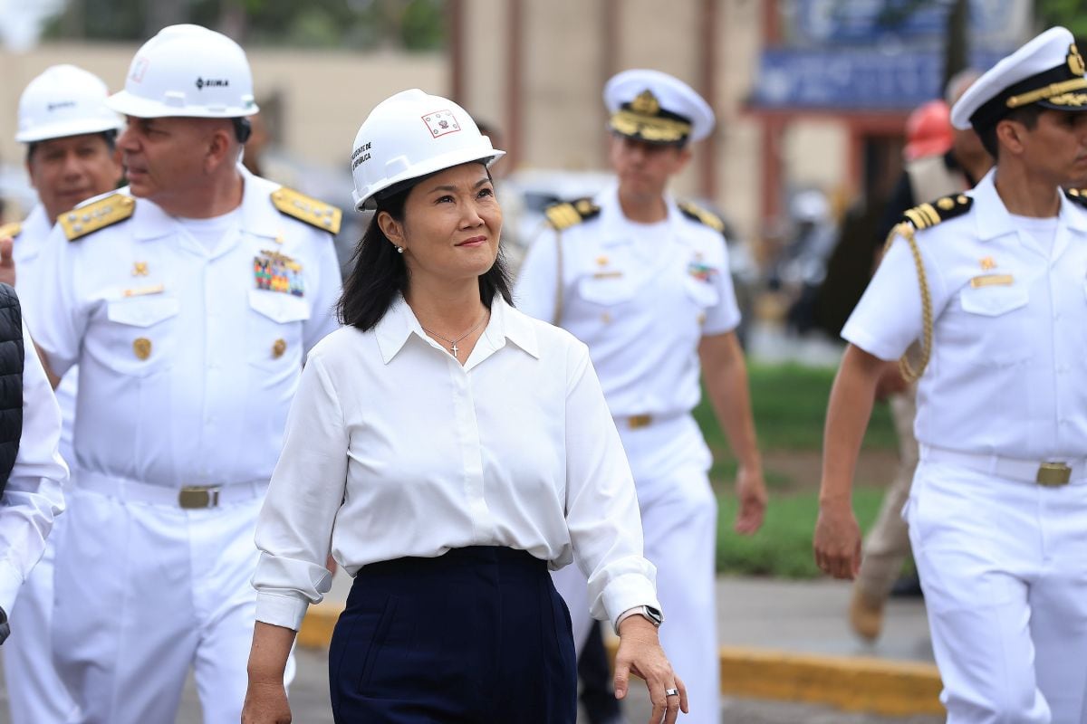 La presidenta Keiko Fujimori supervisó el traslado de puentes modulares metálicos como parte de las medidas de prevención frente al FEN. Foto: Presidencia/referencial.
