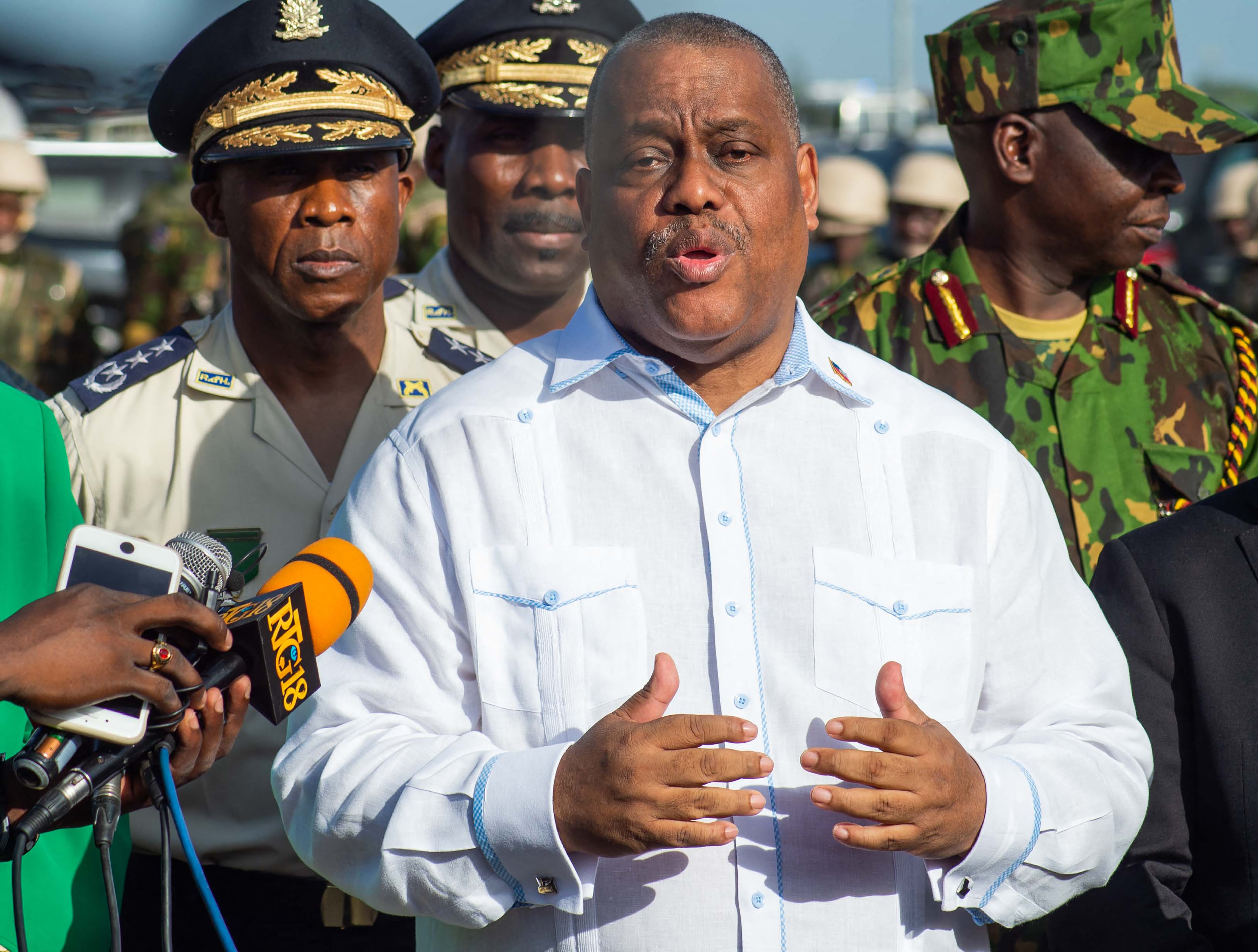 El primer ministro haitiano, Garry Conille. (Foto de Clarens SIFFROY / AFP)