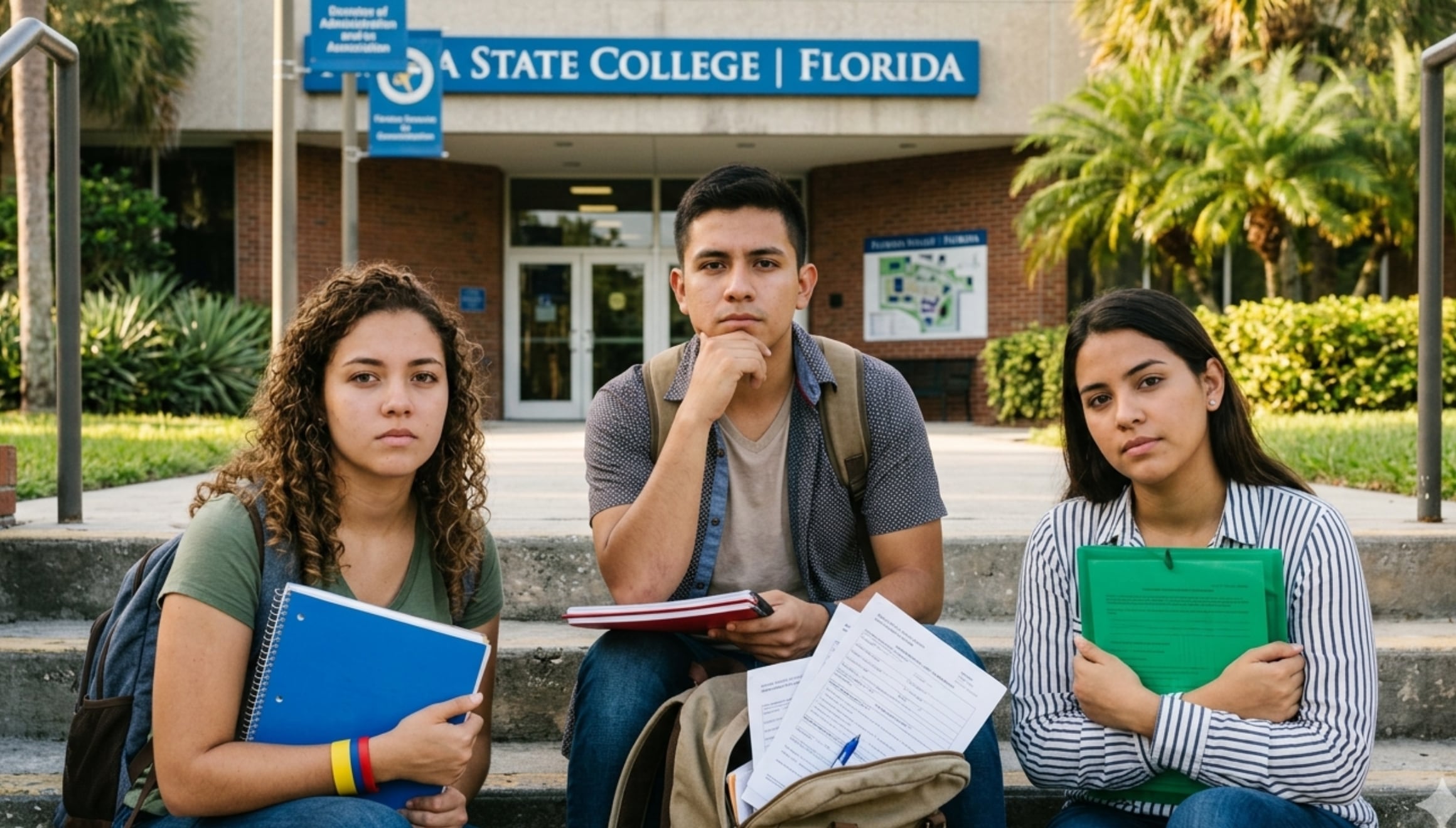 Jóvenes indocumentados podrían quedarse sin estudios debido a esta nueva propuesta en Florida (Foto: Imagen creada por Gestión MIX usando Gemini)