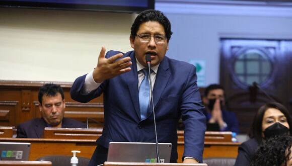 El congresista Ilich López renunció a la bancada de manera irrevocable el 2023. (Foto: Congreso)