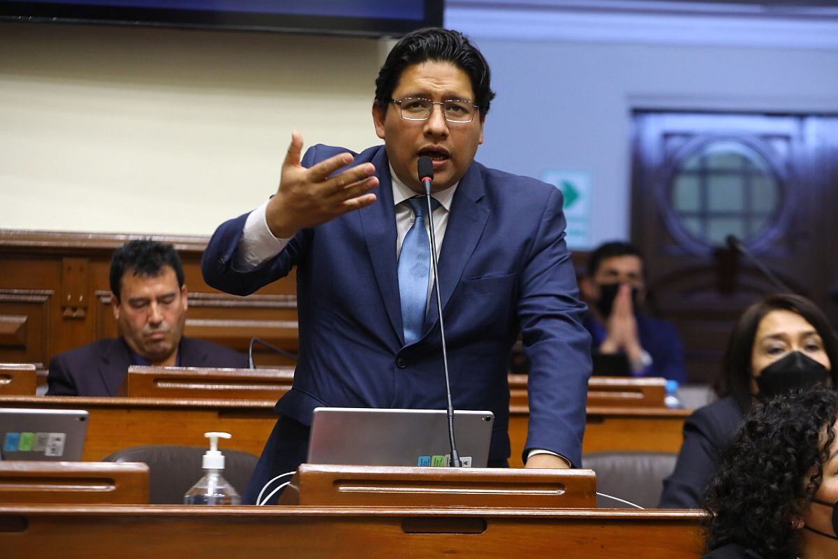 El congresista Ilich López renunció a la bancada de manera irrevocable el 2023. (Foto: Congreso)