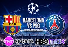 TNT Sports y HBO Max transmitieron el partido Barcelona vs. PSG por la Champions League 2026