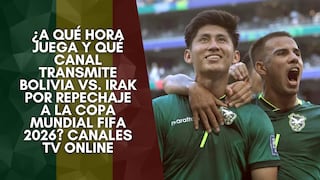 ¿A qué hora juega y qué canal transmite Bolivia vs. Irak EN VIVO hoy 31 de marzo por repechaje a la Copa Mundial FIFA 2026? Canales TV online