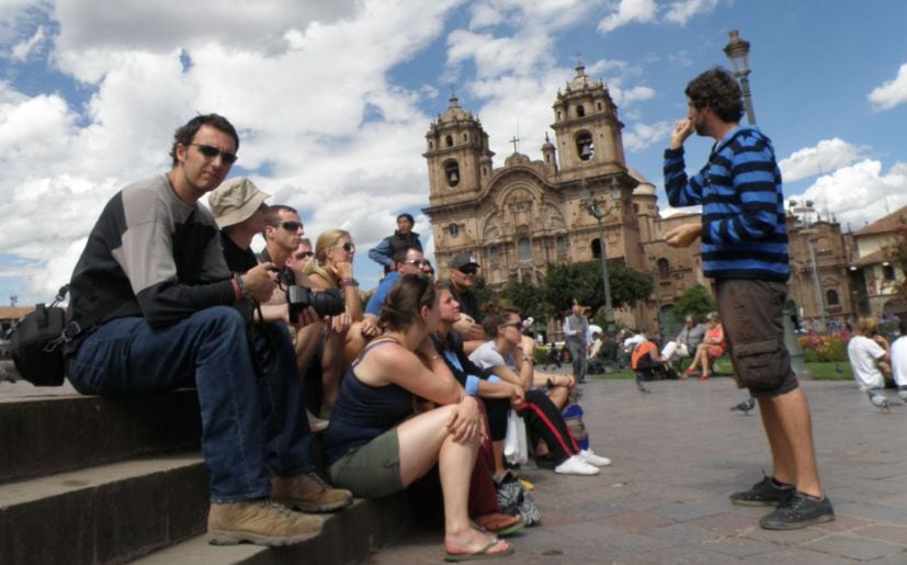 Turistas extranjeros. (Foto: Andina)