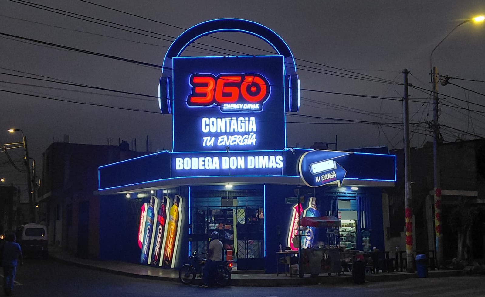 La nueva tienda en Huacho es la primera tienda insignia de 360 Energy Drink en el norte chico. (Foto: Difusión)