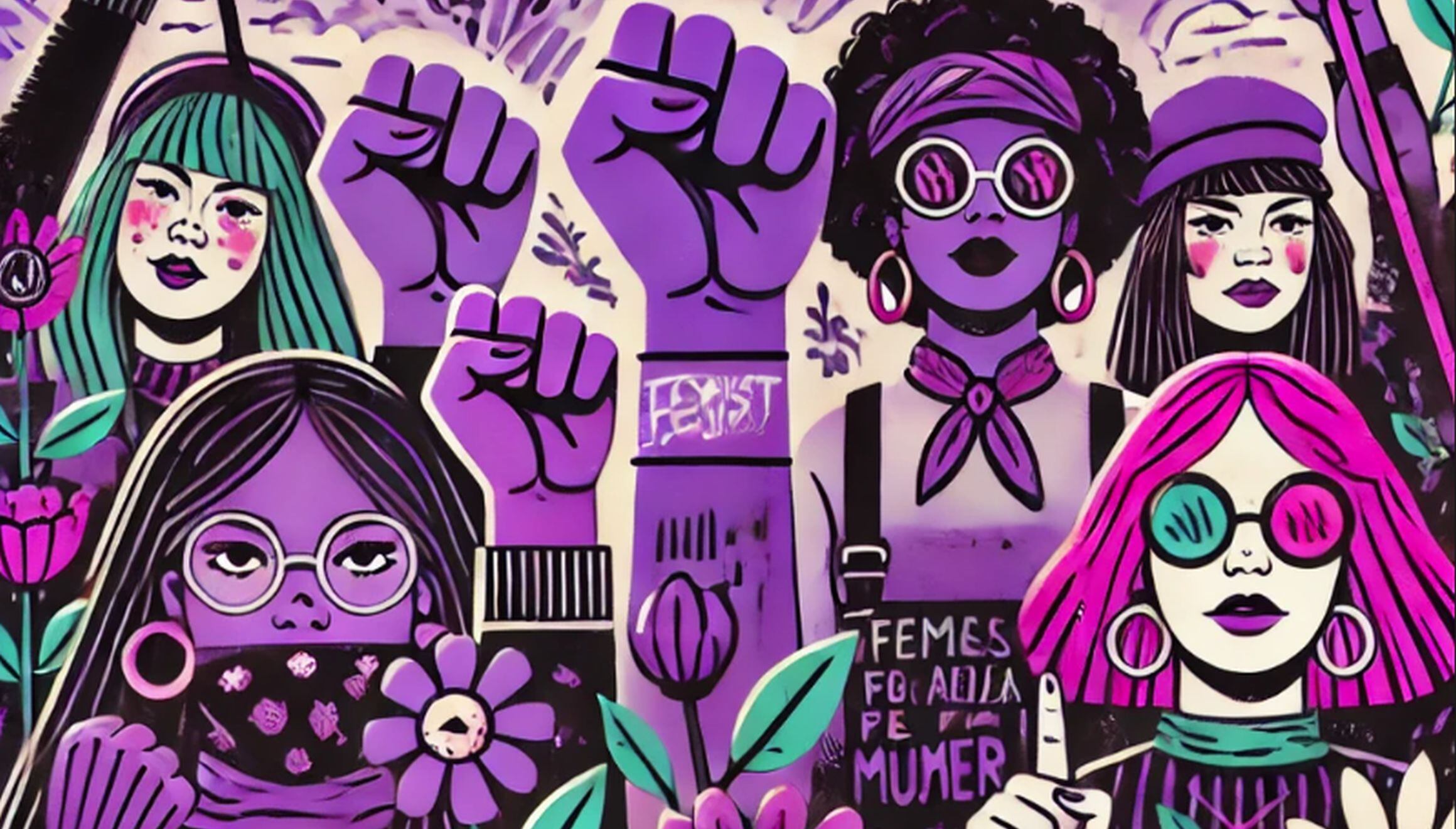 Este sábado 8 de marzo de 2025 se conmemora el Día Internacional de la Mujer. (Foto: Open AI)