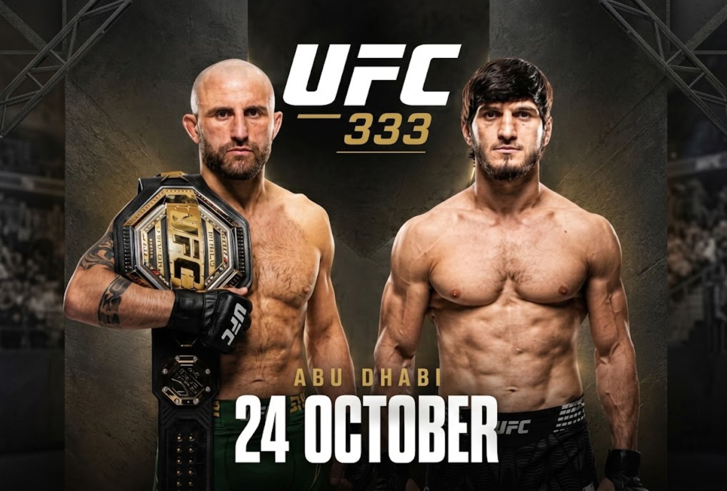 El UFC 333: Volkanovski vs. Evloev se podrá ver por streaming en Paramount+ en Perú, México y los demás países latinoamericanos incluidos en su cobertura, así como en Estados Unidos. (Foto: UFC / Composición Gestión Mix)
