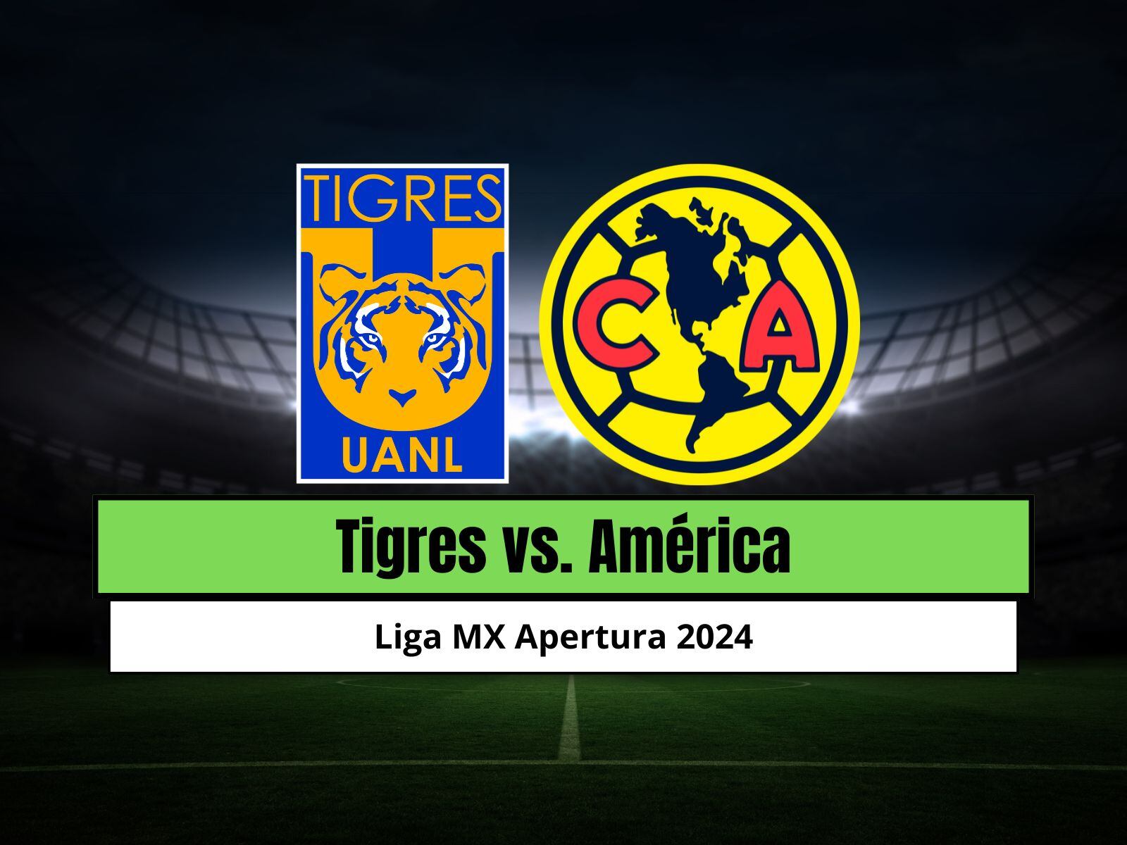 El Tigres vs. América por Liga MX Apertura 2024 lo podrás ver EN VIVO y EN DIRECTO a través de la plataforma ViX Premium. (Foto: Composición Mix)