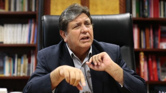 La Comisión de Fiscalización acordó investigar a Alan García