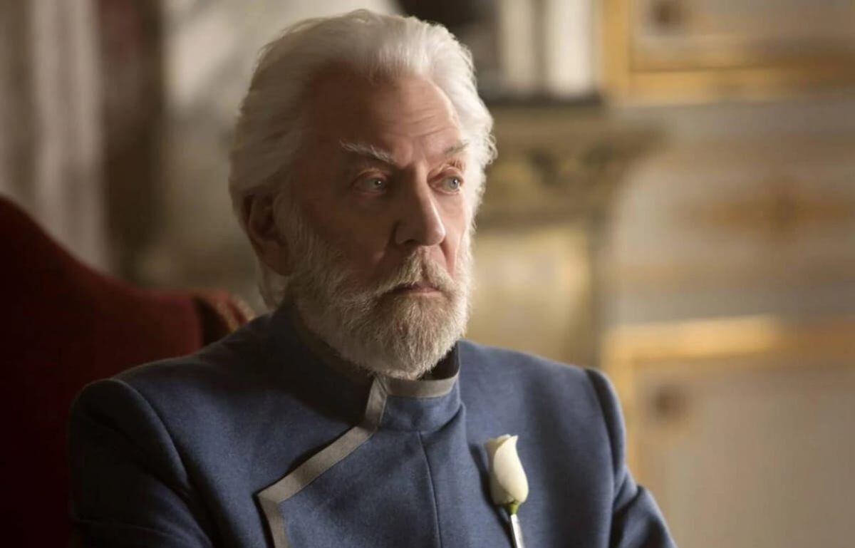 Donald Sutherland como Coriolanus Snow en "Los juegos del hambre" (Foto: Lionsgate)