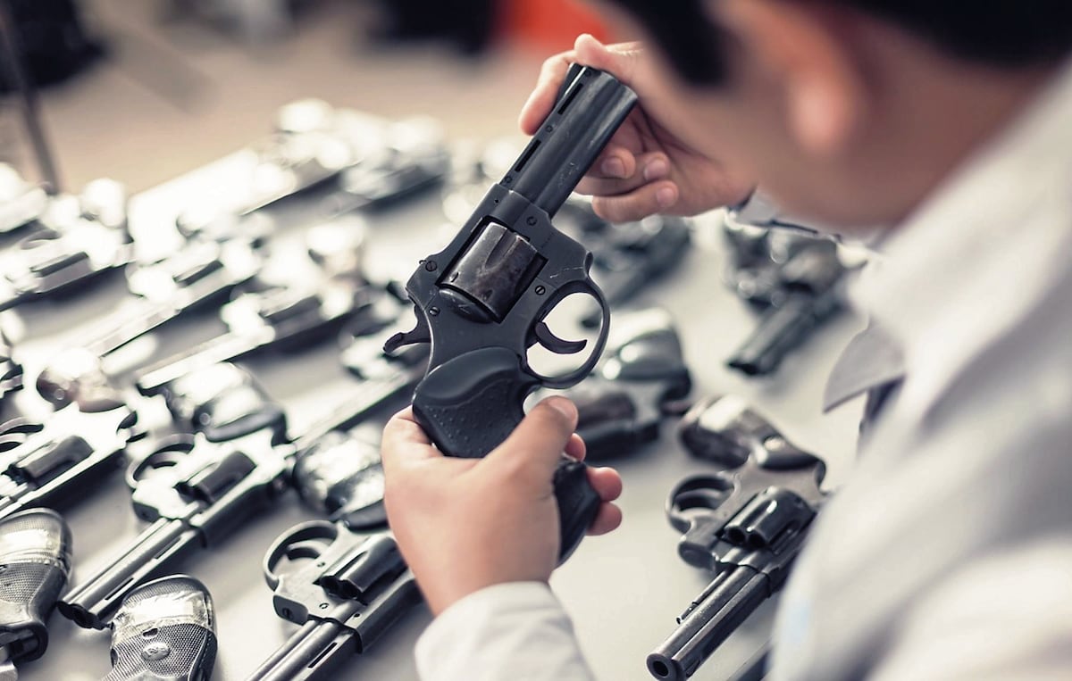 Armas de fuego. (Foto: Difusión)