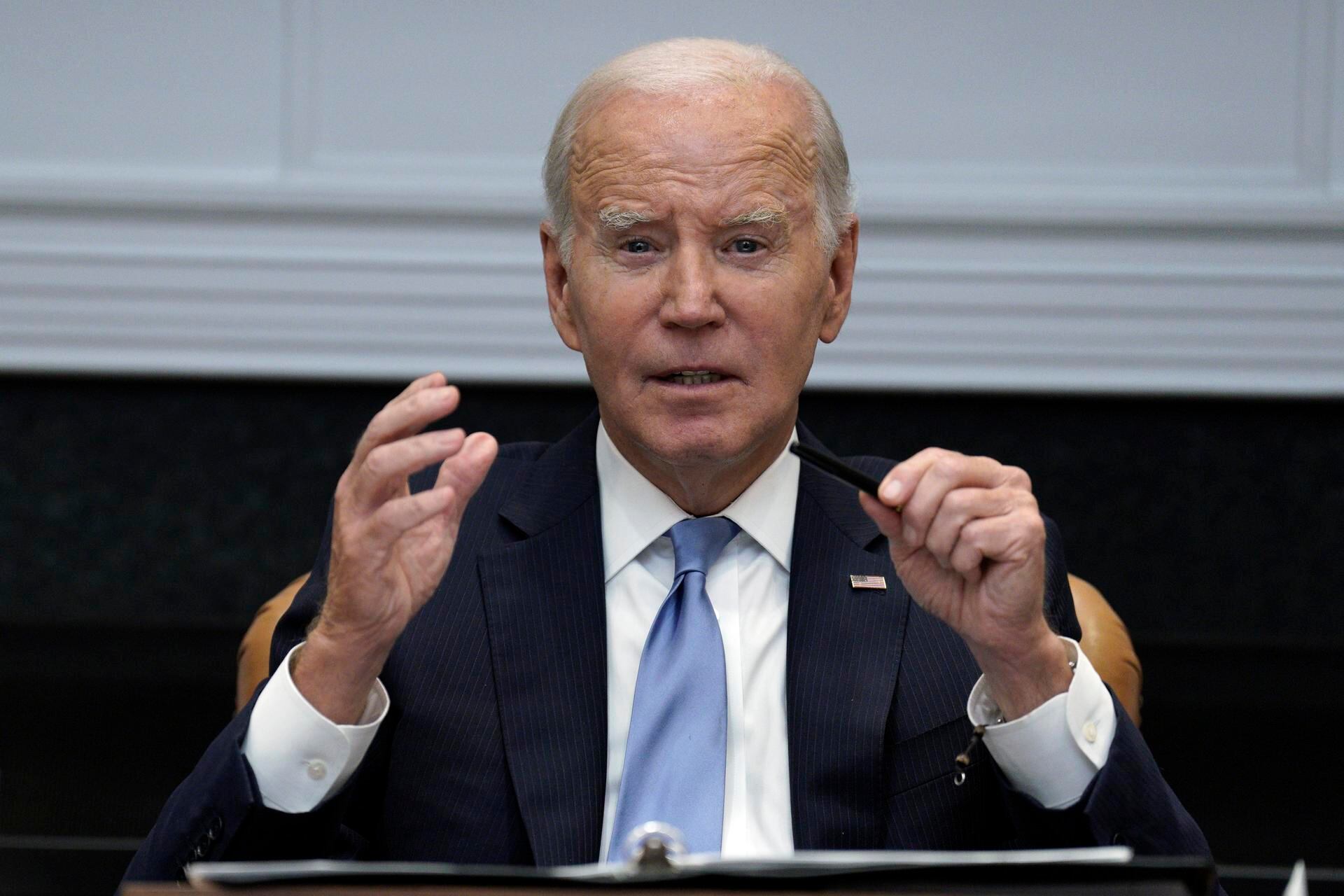 “No podemos, bajo ninguna circunstancia, permitir que la ayuda estadounidense a Ucrania sea interrumpida”, dijo Biden( Foto: EFE)