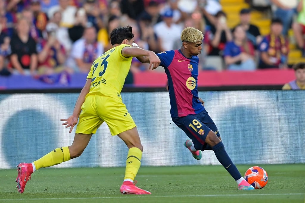 El origen del conflicto remonta al anuncio del presidente de LaLiga, Javier Tebas, cuando confirmó que el duelo entre Villarreal y Barcelona sería el primero de la historia del campeonato español en jugarse fuera del territorio nacional. Foto: AFP.